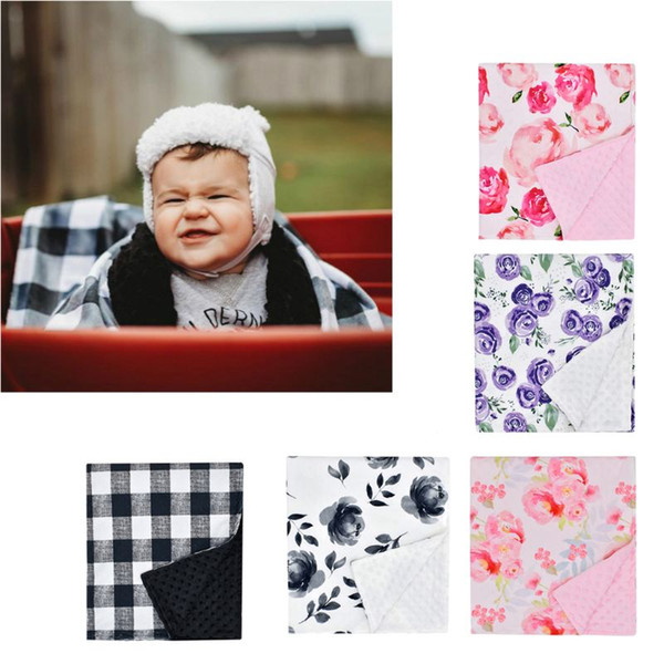 Newborn Baby Blankets Soft Stroller Sleep Cover Bedding Swaddle Wrap Bath Towel U90B