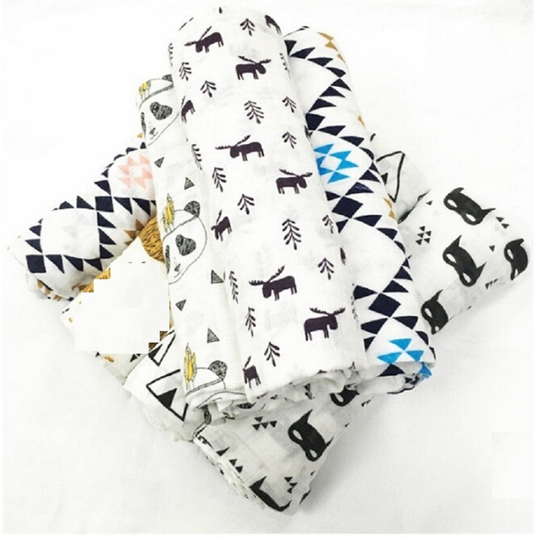 100% organic cotton Baby Muslin Swaddle baby blanket Burping Cloth & Stroller Cover - Gender Neutral baby blankets