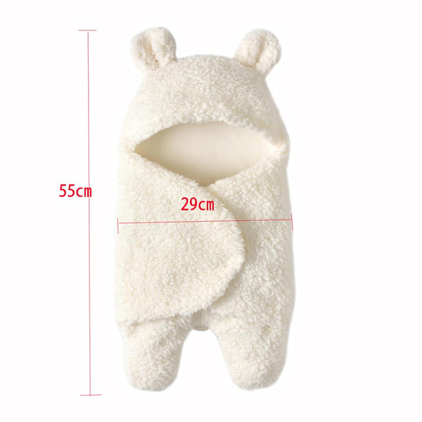 Warm Baby Blanket Soft Newborn Baby Sleeping Bag Newborns Bedding Blanket For Boys Girls Kid Sleepsacks Wrapping