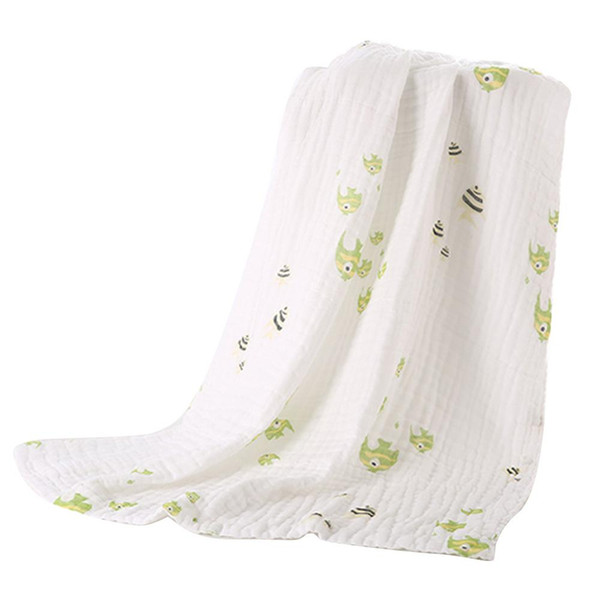 6 Layer Bath Towel Baby Muslin Swaddle Baby Blankets Swaddle Wrap Bedding For Sleeping Bathroom Shower Stroller COVER