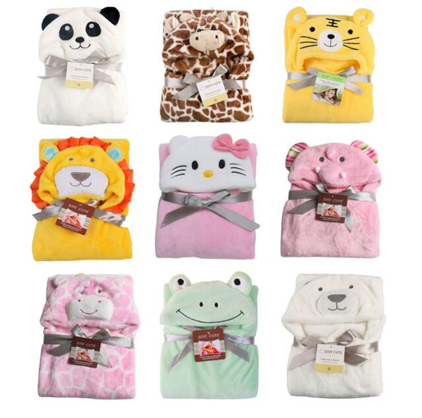 Cartoon Baby Blanket Swaddle Infant Bedding Quilt Sleeping Bag Baby Clothing Sets Envelope Newborns Kawaii Kids Cloak