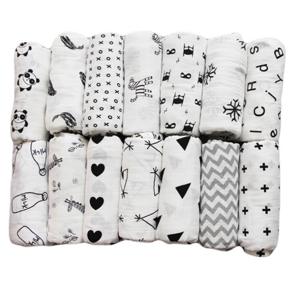 2018 high quality Baby Blankets pure cotton Baby Bath Towels Blankets Wraps Newborn Cotton babys Swadding T5I065