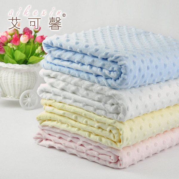 Baby Blankets 100% Cellular Cotton Basket Soft And Comfortable Baby Blankets Plush Size 75 x 100cm Wholesale Blankets Baby Blanket