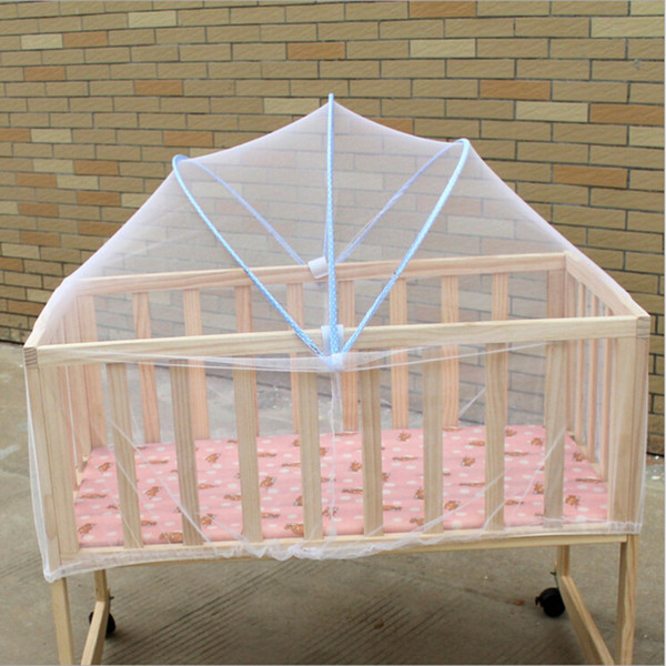 Crib Mosquito Net 2020 Universal Baby Cradle Bed Mosquito Nets Summer Baby Safe Arched Mosquitos Net drop shipping 1 set