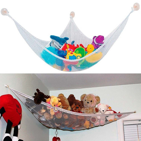 Wholesale-Toy Hammock 47/32/6 JUMBO TOY HAMMOCK Net Organizer Stuffed Animals Bathroom Storage Net Free Shipping