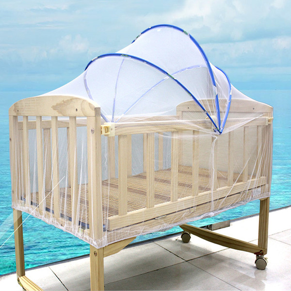 Baby Bed Mosquito Insect Net Tent Bedding Infant Folding Cradle Crib Cot Netting Mesh Net Baby Crip Tent