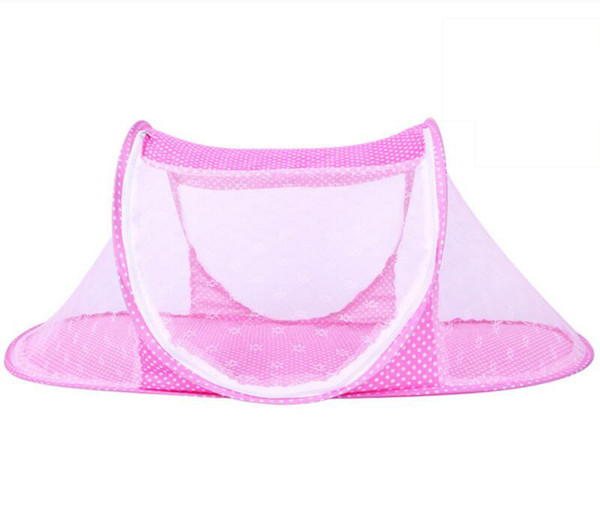 Summer New Portable Baby Mosquito Net Folding Baby Bed Crib Mosquito Net Infant Bedding Mesh Crib Netting