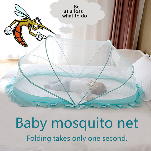 Portable foldable multifunctionb Mosquito nets for infants baby Crib Netting Baby bed mosquito nets SH190917