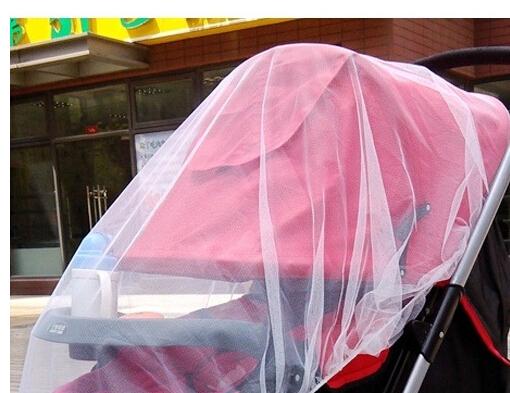 Fashion Hot White Baby Children Buggy Pram Pushchair Mosquito Net Fly Midge Insect Bug Cover Stroller Protector