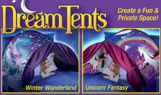 Folding Children's Tent Dream Tents Starry Dream Tent Children's Bed Dreaming Mosquito Net the tent that turns your bed into a magical dream