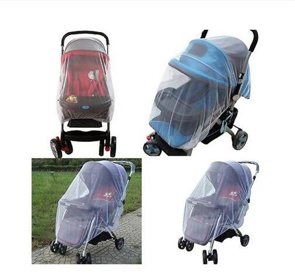 Baby Stroller mosquito bed net Pushchair Mosquito Insect Shield Net Protection Mesh Buggy Cover Stroller Accessories Mosquito Net to674