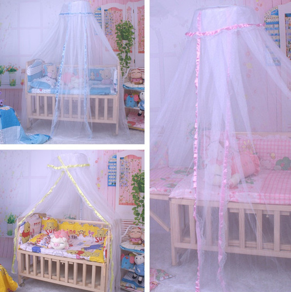 High quality Hot Summer Baby bed mosquito net Baby Toddler baby bed Crib Netting 50sets/lot T2G005