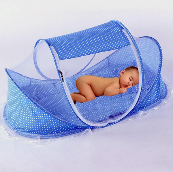 New Baby Crib 0-3 Years Baby Bedding Mosquito Net Portable Foldable Baby Bed Crib Mosquito Netting Cotton Sleep Travel Bed Set