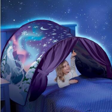 New arrival 9 Styles 80*230cm Kids Dream Tents Folding Type Unicorn Moon White Clouds Cosmic Space Baby Mosquito Net Without Night Light