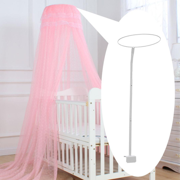 Summer Mosquito Net Stand Crib Net Holder Baby Crib Mosquito Netting Holder Universal Canopy Drape Bed Support