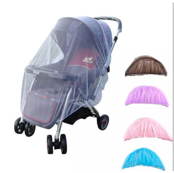 Baby Stroller mosquito bed net Pushchair Mosquito Insect Shield Net Protection Mesh Buggy Cover Stroller Accessories Mosquito Net 300Pcs