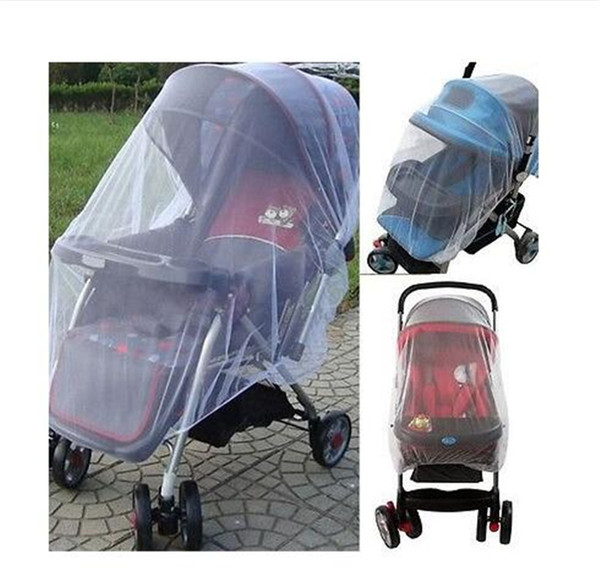 Baby Stroller mosquito bed net Pushchair Mosquito Insect Shield Net Protection Mesh Buggy Cover Stroller Accessories Mosquito Net to674