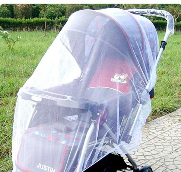 new Baby Stroller mosquito bed net Pushchair Mosquito Insect Shield Net Protection Mesh Buggy Cover Stroller Accessories Mosquito Net