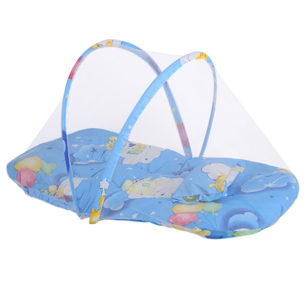 Summer Infant Mosquito Net Newborn Mosquito Net Portable Foldable Baby 2 Colors Cradle Tent Bed Toddler