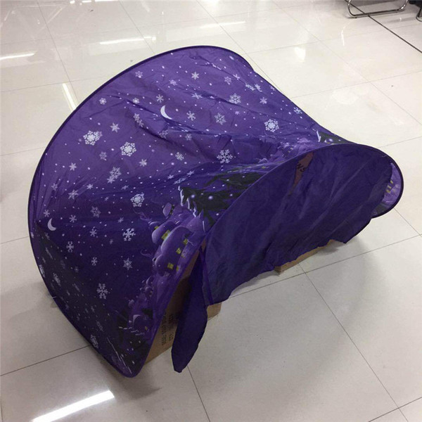 Kids Dream Tent Foldable Cosmic Space night sky snow sleeping stents kid child magical dream world Wonderland Mosquito Netting wholesale