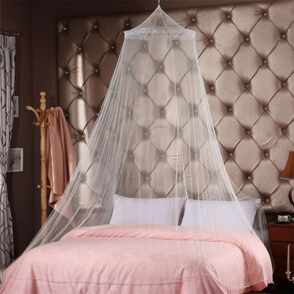 1Pcs Crib Netting Summer Bedding Mesh Lace Canopy Round Dome Insect Mosquito Netting