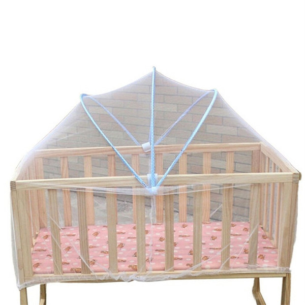 HOT SALE 1 x Baby Cradle Crib Netting Mosquito Nets Summer Baby Safe Arched Mosquitos Net, Random Color