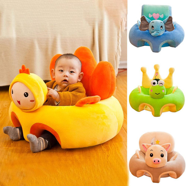 Children's Chair 2020 Colorful Infant Baby Seat Learning Sitting Portable Feeding Chair Children's Plush Toy Baby Sofa Children's Plush Toy