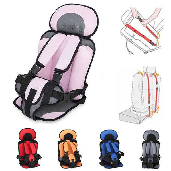 4-8 Years old Baby Car Seat Mat Portable Toddler Seat Simple Baby Chairs Thickening Sponge Kids Car Stroller Seats Pad