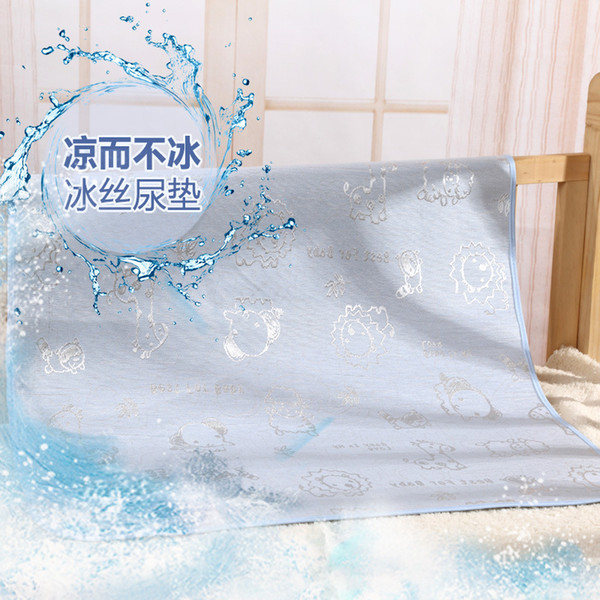 Water-proof breathable washable neonatal mattress for summer infant urine insulation pad