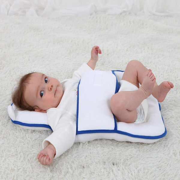 Comfortable Baby Pillow Infant Sleep Positioner Pillow Baby Anti Roll Cushion Rollover Prevention Newborn Mattress