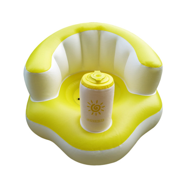 PVC Baby Kid Children Inflatable Bathroom Chair Seat Learn Portable Multifunctional Sofa Learning Seat Child Dining Chair