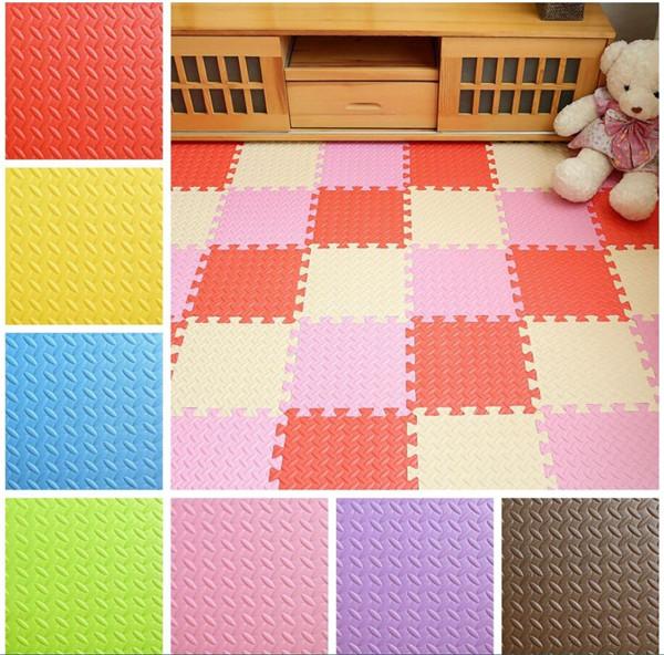 HOT Baby Mat EVA Foam Interlocking Exercise Gym Floor Play Mats Protective Tile Flooring Carpets 30X30 cm JC232