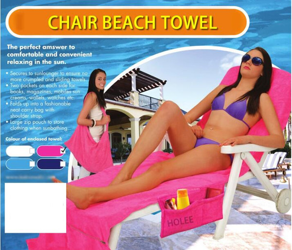 Explosive Superfine Fiber Beach Chair Cover, Lifting Chair, Towel, Beach Towel, Double Layer 650g Spot