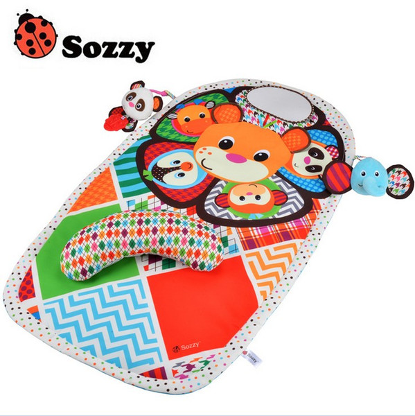 2016 Latest Newborn Baby Game Blanket Waterproof Infant Baby Mat Multi Function Baby Games Mats Tummy Time Activity Mats Gifts K6406