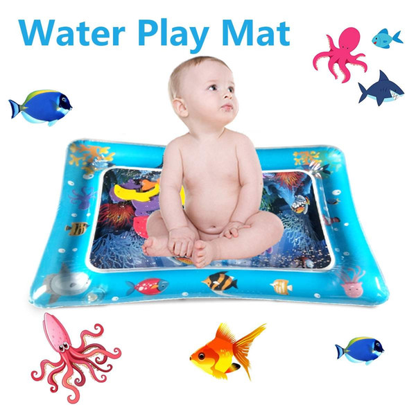 2019 Creative Dual Use Toy Baby Inflatable Patted Pad Baby Prostrate Water Cushion Pat Pad Water Cushion Pat toy