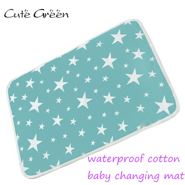 Baby Cotton Changing Mat Portable Foldable Washable Infants Changing Mat Diaper Pad Changing Pads & Covers Game Floor Mattress