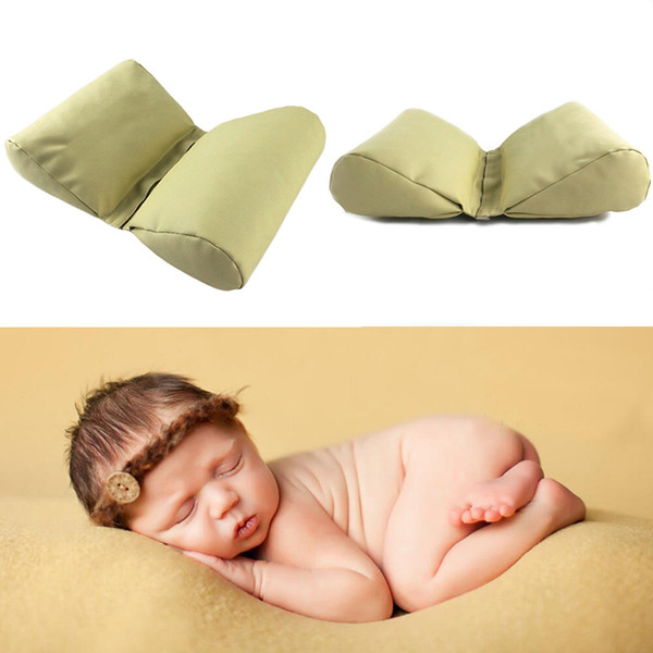 Newborn Baby Photography Props Accessories Wedge Shaped Posing Pillow Infnat Butterfly Cushion Pictures Prop 2pcs/lot