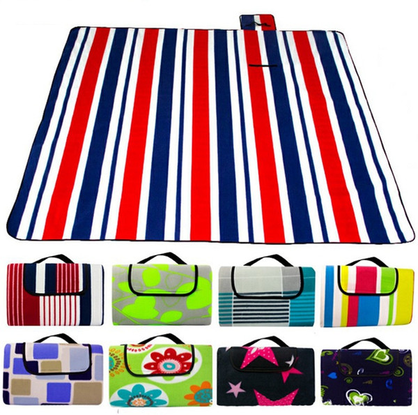 3 size Foldable Outdoor Camping Mat Pad Picnic Mat Pad Blanket Baby Climb Plaid Blanket Waterproof Moistureproof Beach Mat