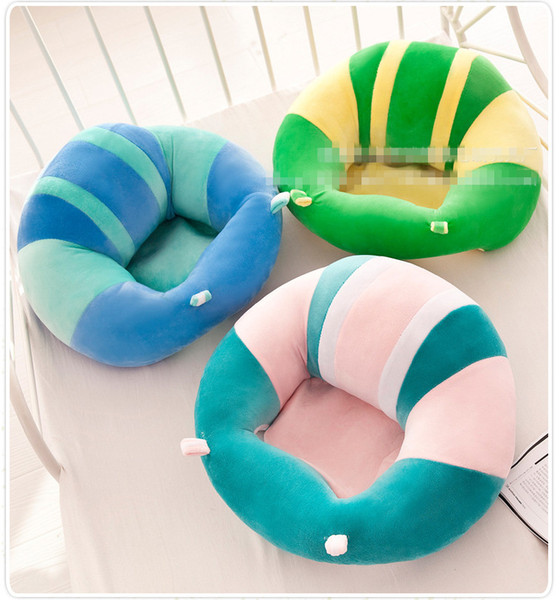 Creative Baby Support Seat Sofa Plush Soft Animal Shaped Baby Learnin