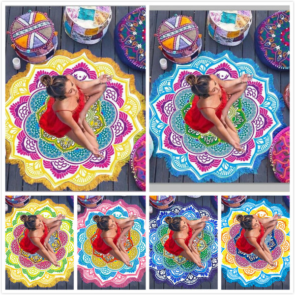 6 Style multi-functional children crawling mat beach mat bath towel towel yoga mat 150 * 150 cm / 59 * 59 '