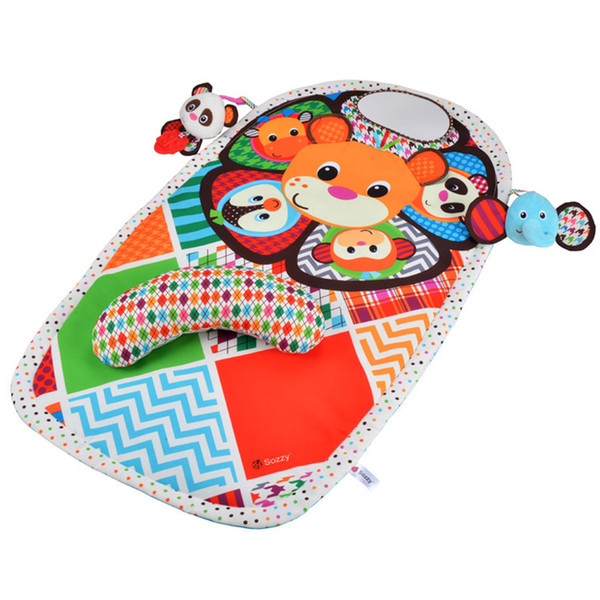 Hot Sale Baby Cute Cartoon Animal Plush Doll Multifunctional Crawling waterproof diaper mat Big Size game blanket