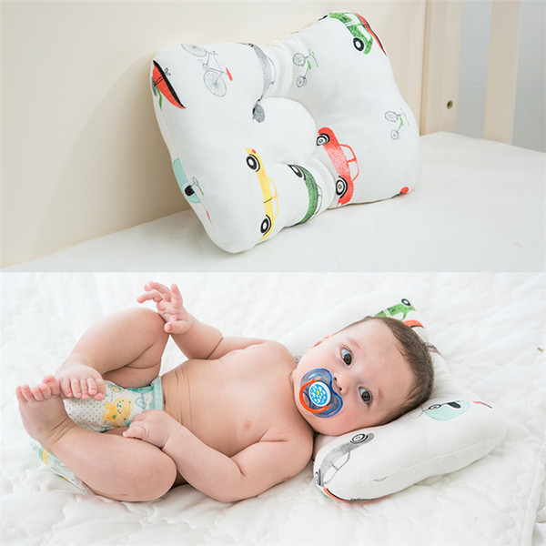 Muslinlife Baby Pillow Newborn Head Protection Cushion Baby Bedding Infant Nursing Pillow Toddler Sleep Positioner Anti Roll DHL FJ275