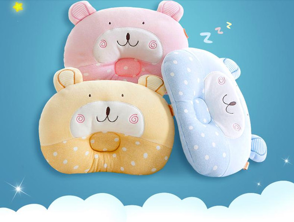 children pillow baby one to nine years old soft comfortable cotton siesta cute setting neck guard multicolor optional