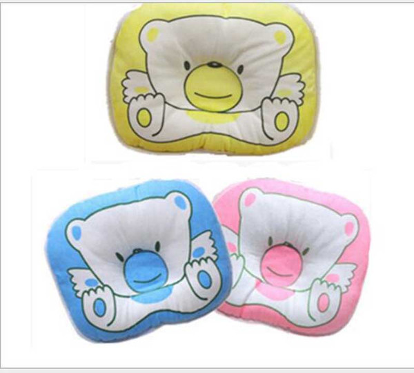 Newborn Pillow Baby Finalize the design pillow bear cartoon kids headrest House Bedding Soft Sleeping Positioner