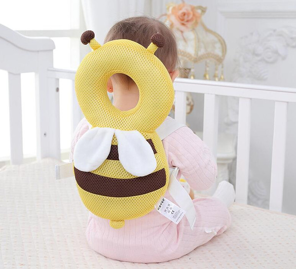 Baby Head Protection Pad Toddler Anti-falling Anti Fall Headrest Pillow Baby Neck Cute Wings Nursing Drop Resistance Cushion