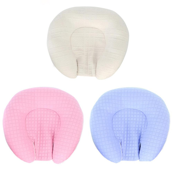 Baby Pillow Head Positioner Neck Support Prevent Baby Flat Head Pillow U-shaped cotton correction 0-1Y