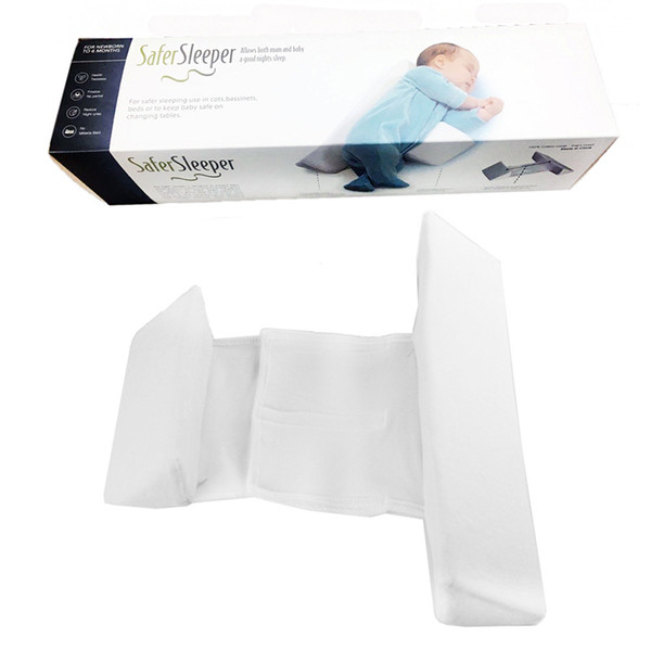 Infant Sleep Positioner Baby Pillow Prevent Flat Head Shape Protection Newborn Anti-Roll Infant Side Sleeper Adjustable Pillo