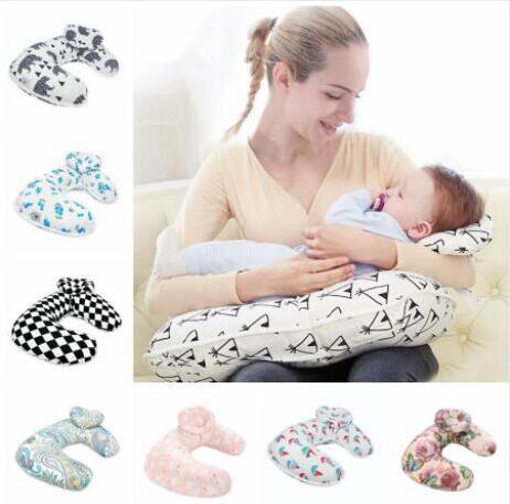 Breast Feeding Pillow Infant Cartoon Detachable U Shape Sleeping Cushion Creative Baby Nursing Pregnancy Maternity Pillows LXL1057A