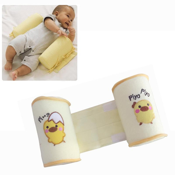 Retail Cute baby sleeping shaping pillow toddler cotton anti roll sleep pillow YYT106