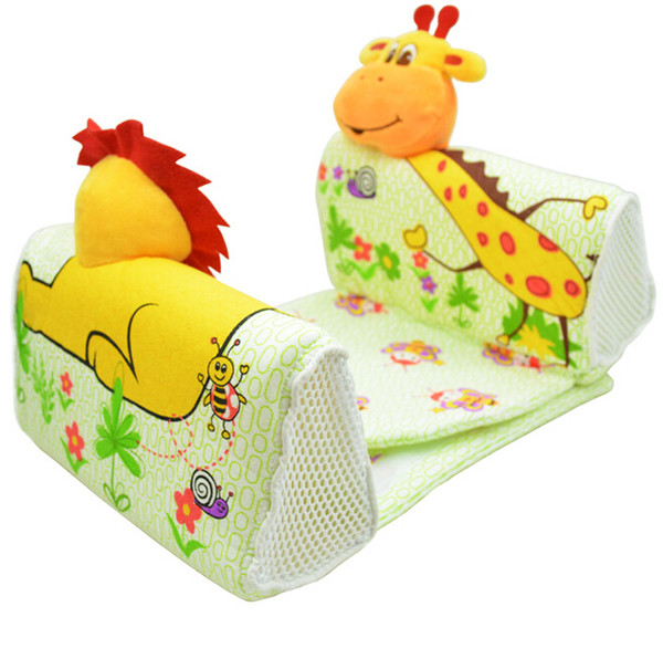 high quality children infant bedding animal U shape pillow safe soft carton baby sleep pillow anti-rollover